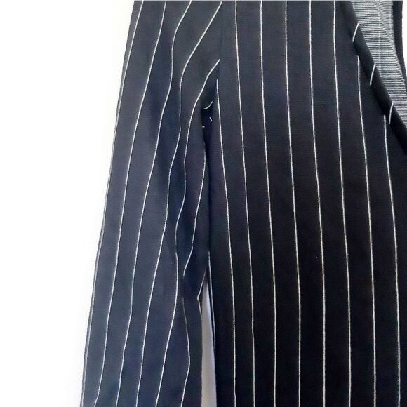 Zara V-Neck Stripe Relax Jumpsuit Small - Picture 8 of 10